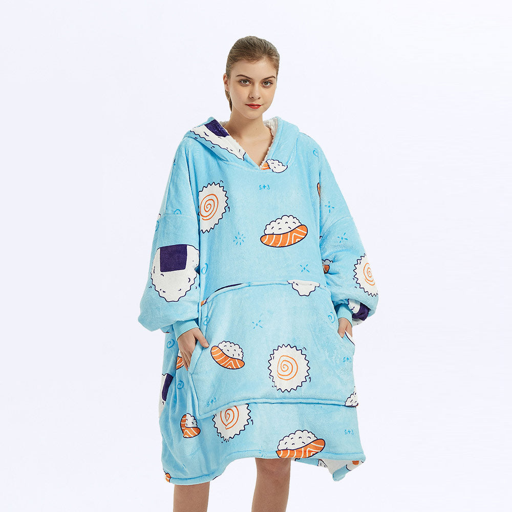 Beheizbarer Tragbarer Deckenhoodie mit Akku