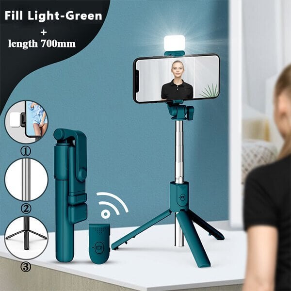 6-in-1 kabelloser Bluetooth-Selfie-Stick