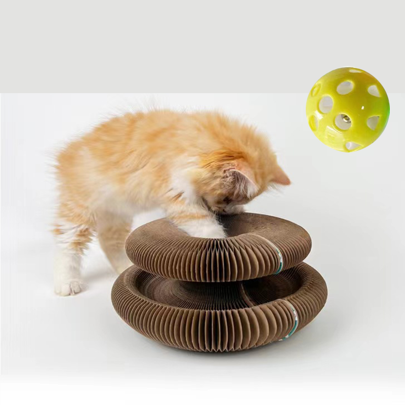 Griffoir magique en carton pour chat