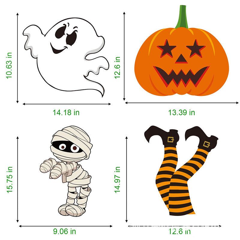 Halloween Gartenpfähle Dekorationen