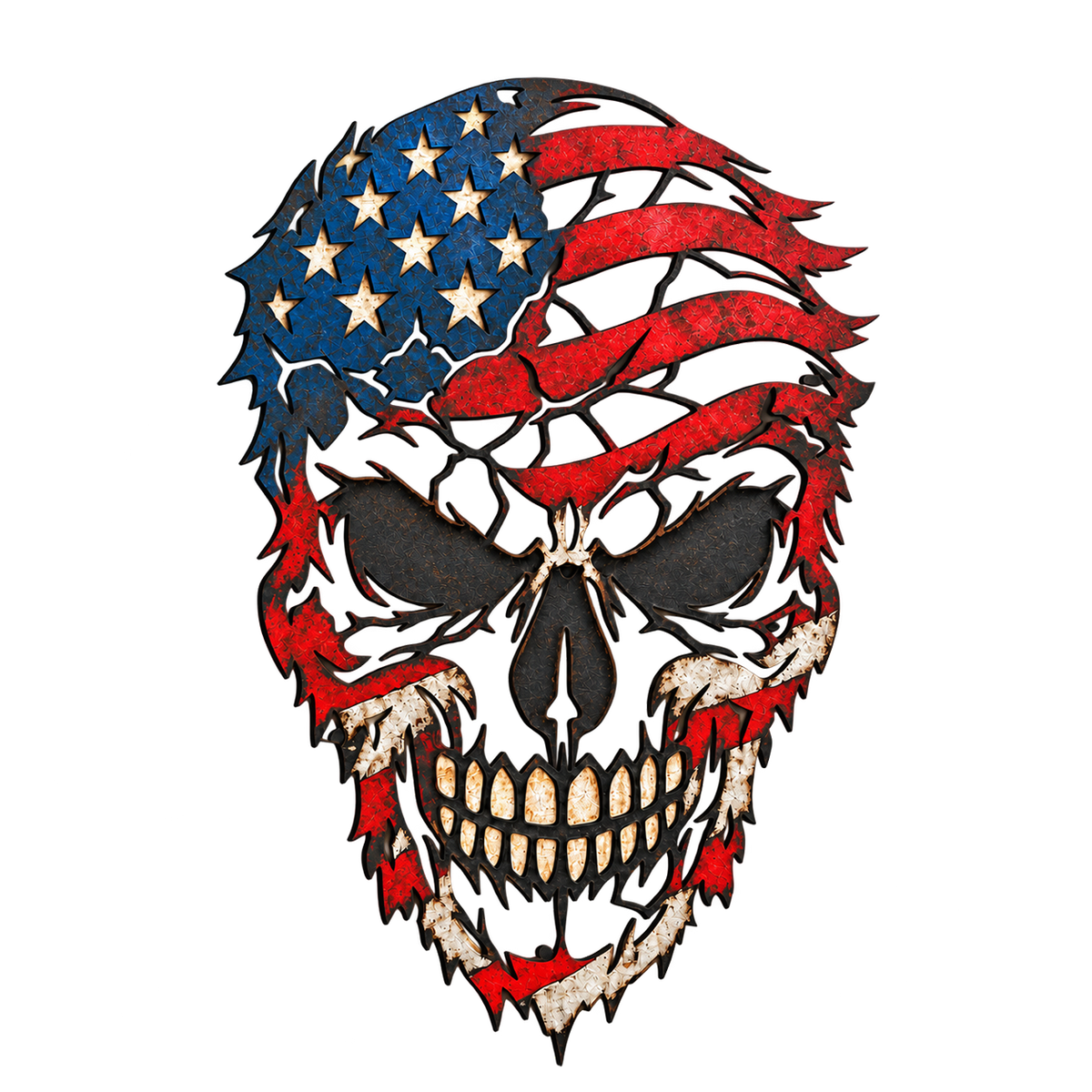 Amoroart™ Rogue Patriot Metal Wall Art