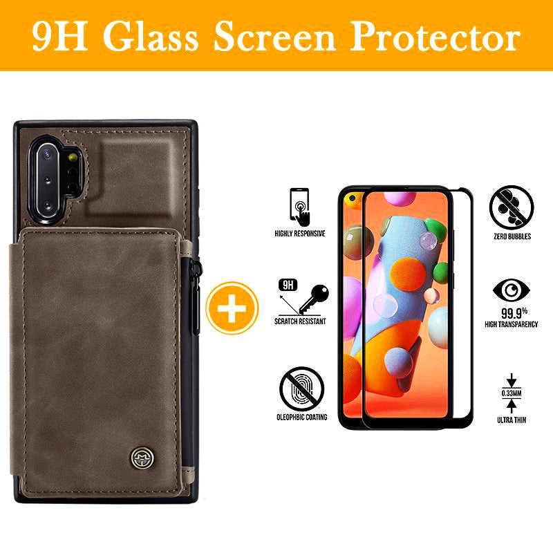 Neue luxuriöse multifunktionale Brieftaschen-Handyhülle für Samsung Note10 Plus