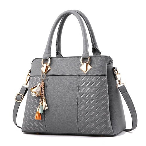 Damen-Lederhandtaschen Umhängetasche