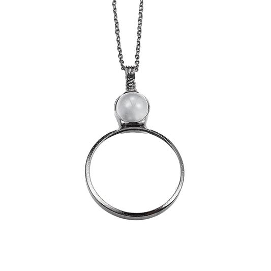 Joyhnny Magnifying Glass Necklace