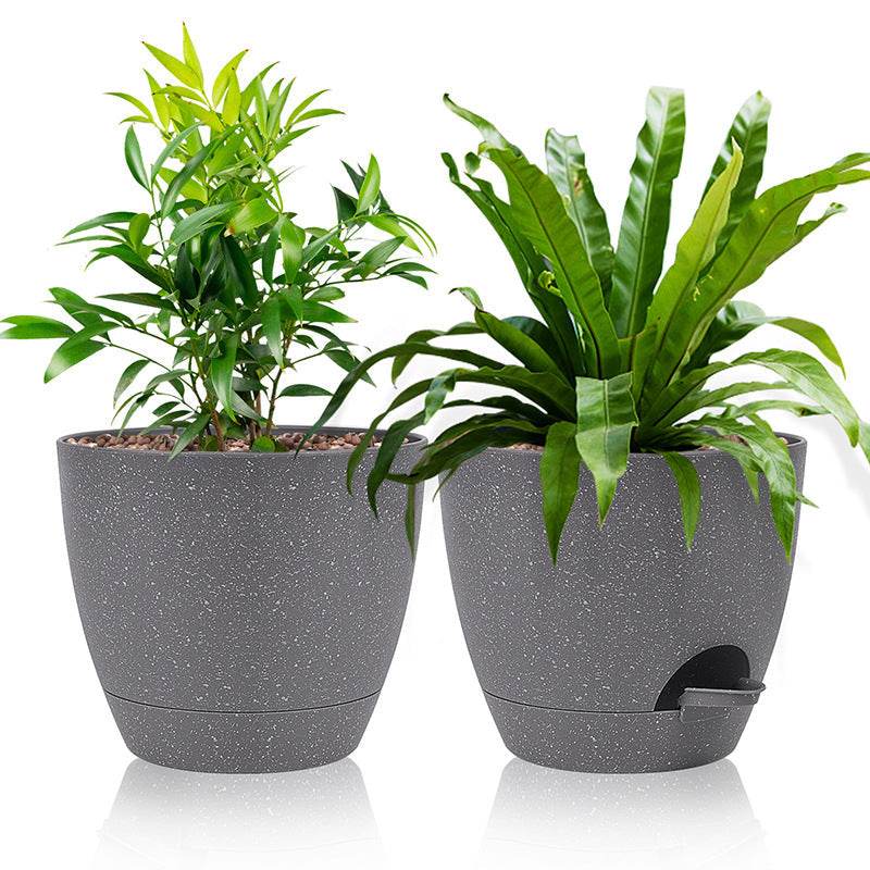 Pots de fleurs à réserve d'eau