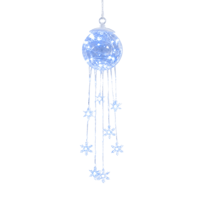 Amoroart™ Winterglow Snowflake Cascade