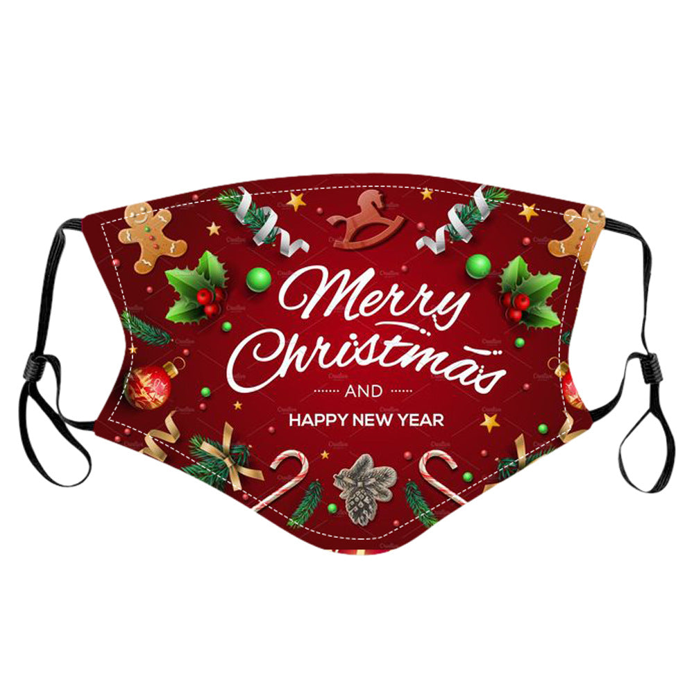 2020 Neue Unisex-Weihnachtsmaske im modischen Design
