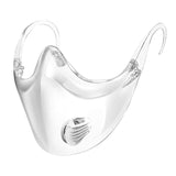 Hilipert Transparent Face Mask with Breathing Valve