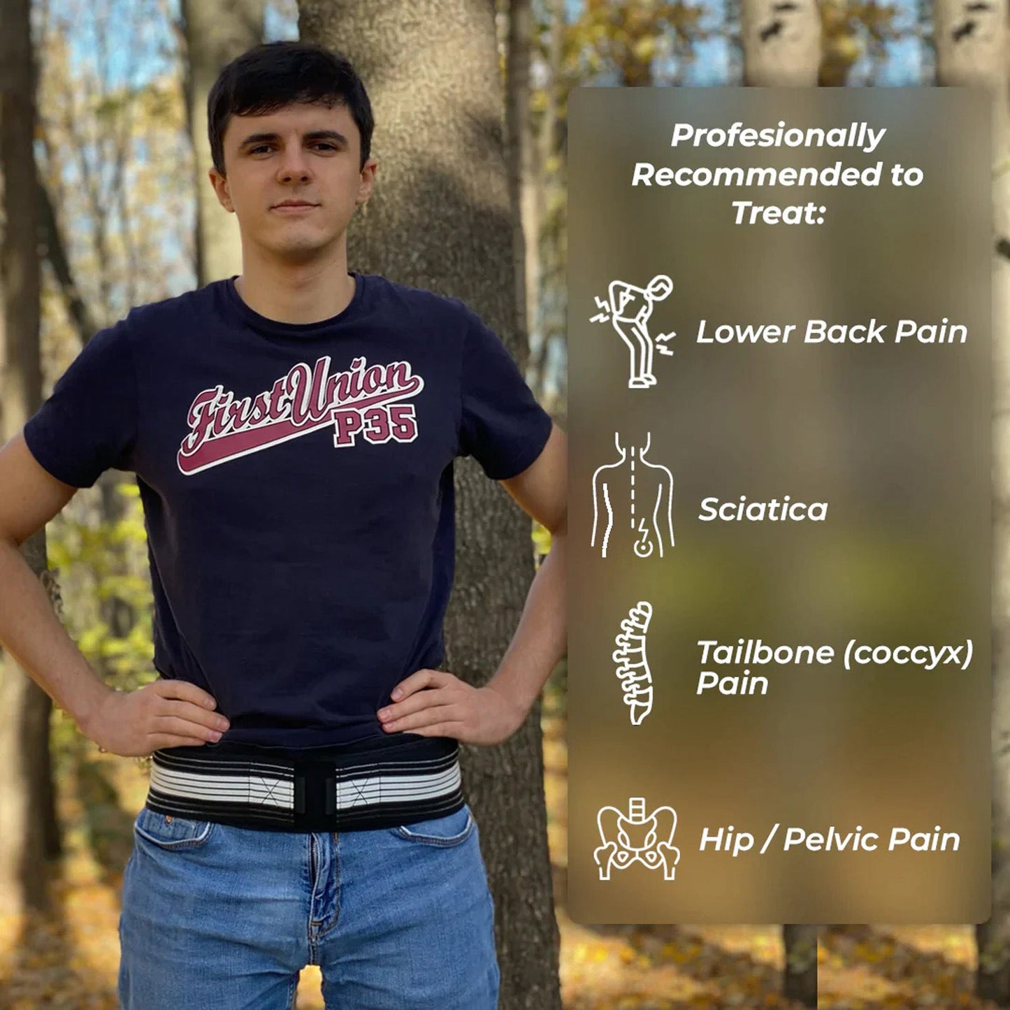 Ceinture Premium - Soulage les maux de dos et la sciatique