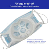 3D Large Softer Face Mask Bracket for More Breathing Space