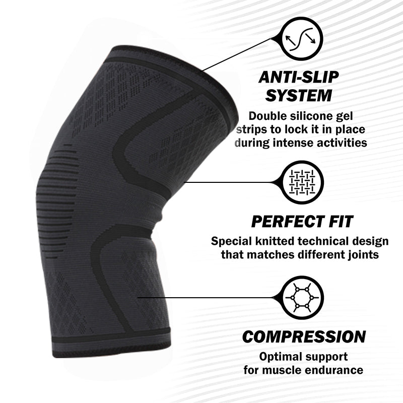 Manchon de compression pour genou unisexe
