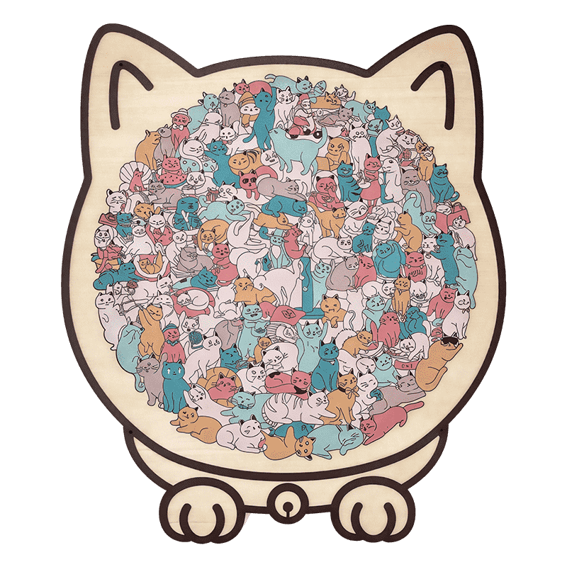 Puzzle Meowgique™ Puzzloom