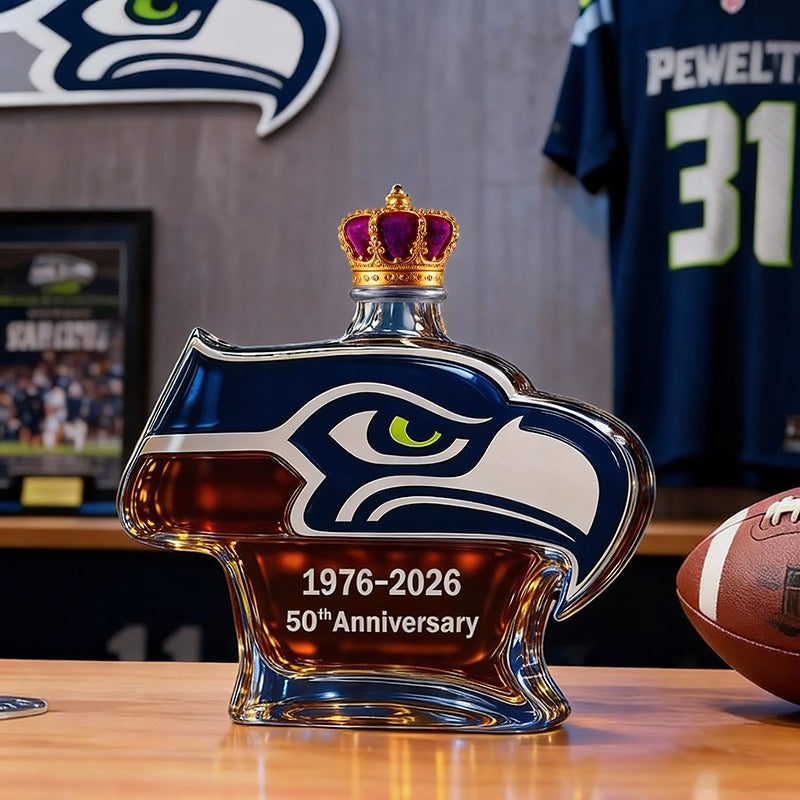 Bouteille de whisky du 50e anniversaire des Seattle Seahawks