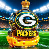 Green Bay Packers Whiskey Bottle