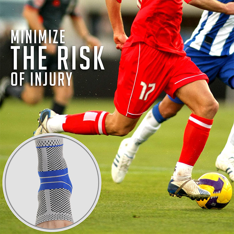 MODÉRÉ - SPORT Chevillère de compression avec coussinets viscoélastiques