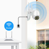 WiFi Outdoor PTZ Home Surveillance Camera