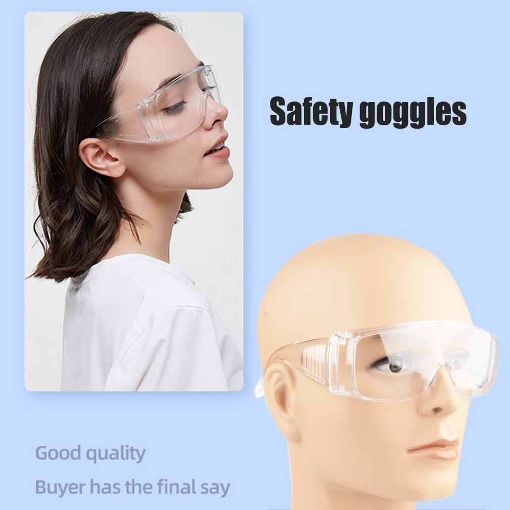 Transparente Schutzbrille