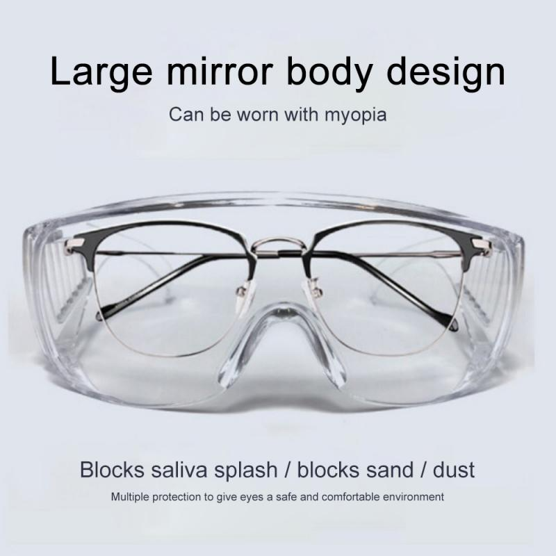 Transparente Schutzbrille