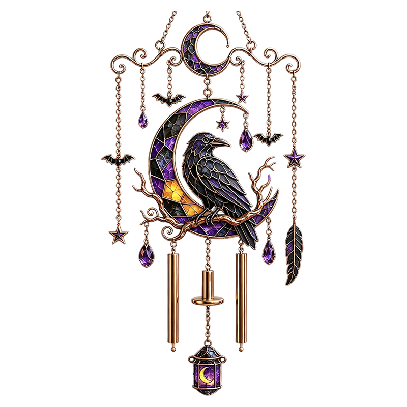 Esslyn Moonlit Halloween Chime