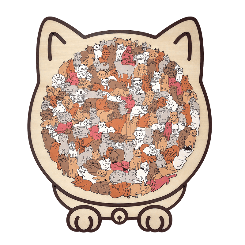Puzzloom™ Katzenpuzzle