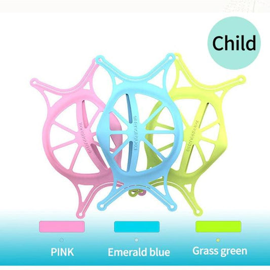 Support de masque 3D en silicone amélioré de 6ème génération pour enfants