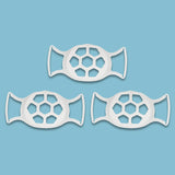 3D Large Softer Face Mask Bracket for More Breathing Space