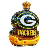 Green Bay Packers Whiskey Bottle