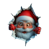SheremArt™ SantaPop Sticker