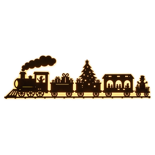 Amoroart™ Hometown Christmas Train Wall Light