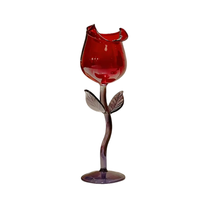 SheremArt™ Ewige Rose im Glas