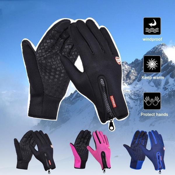 Wärmedämmende, wasserdichte Touchscreen-Handschuhe