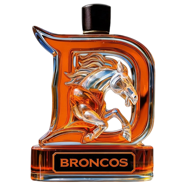 Denver Broncos Football-Whiskeyflasche