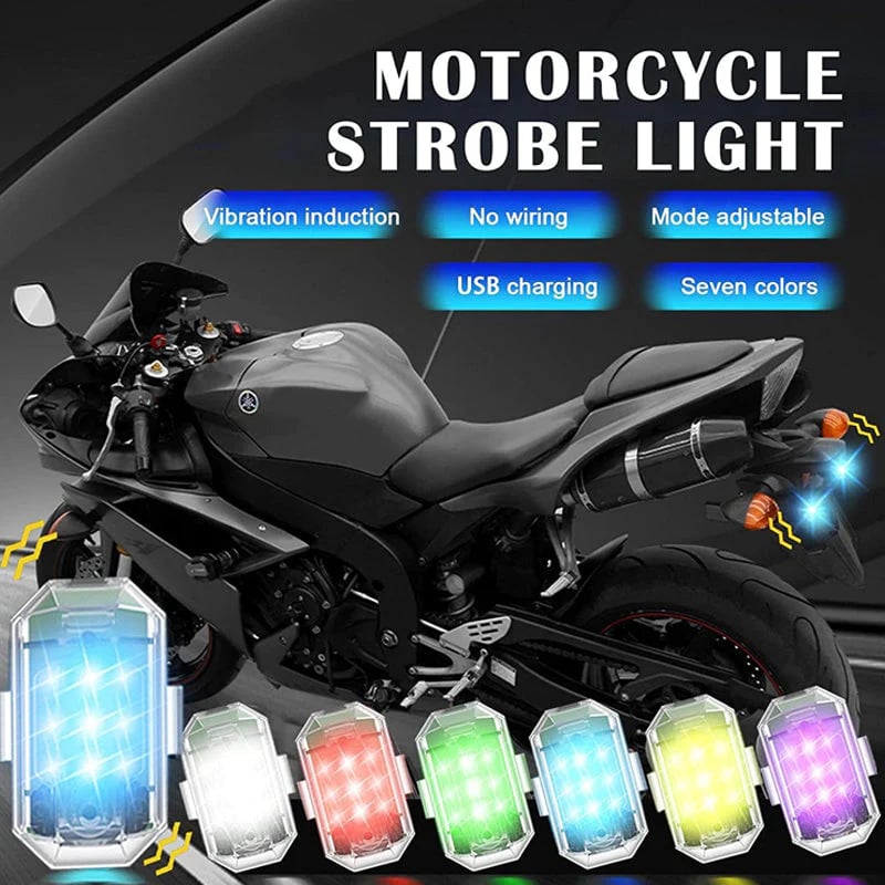 Lampe Stroboscopique LED Sans Fil Haute Luminosité