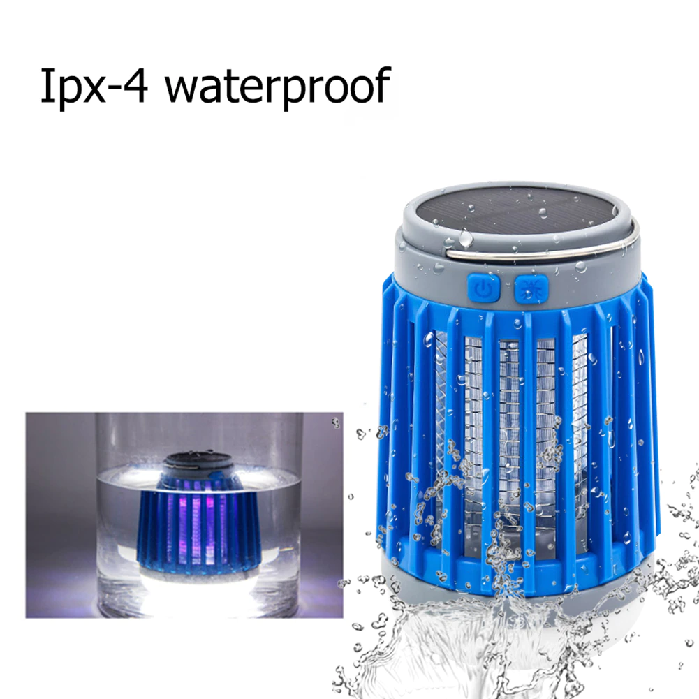 2-in-1 LED USB Solar Mückenlampe