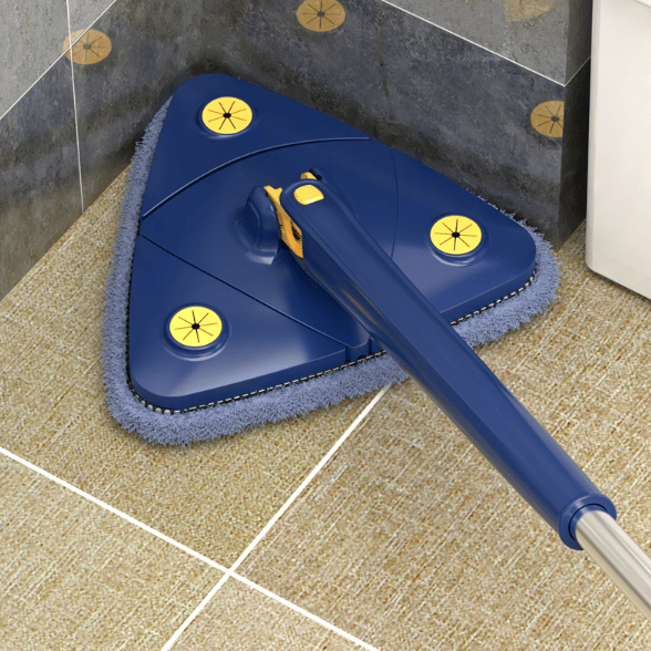 Serpillère de nettoyage réglable rotative à 360°