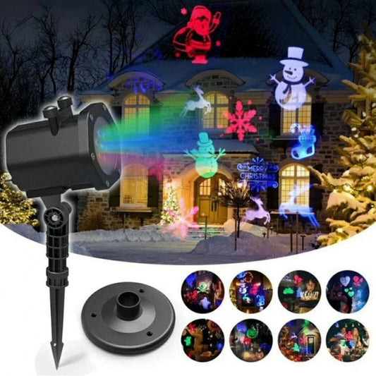 Projecteur extérieur à LED avec 12 motifs