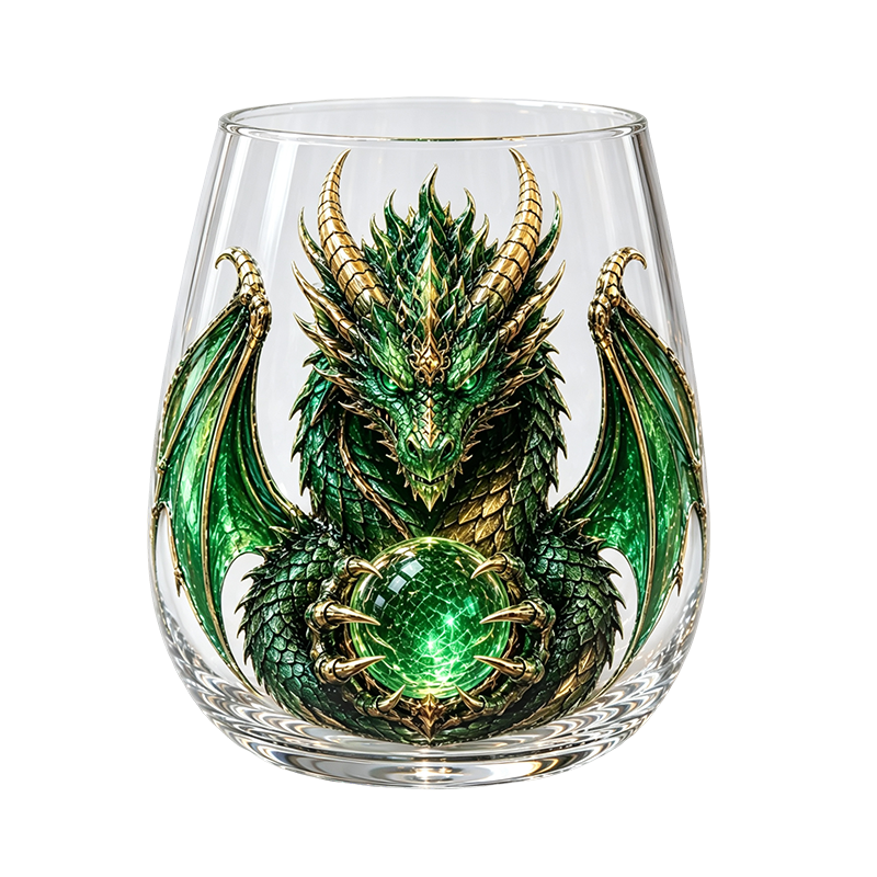 Amoroart™ Ember Throne Dragon Glass