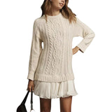 Zekear™ Mini Sweater Dress