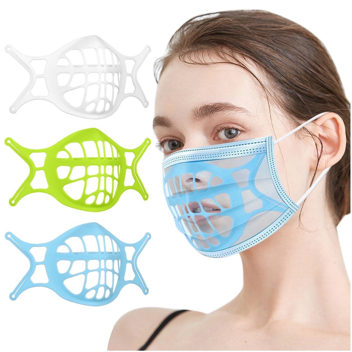 6. Generation verbesserte Version Silikon 3D Maskenhalterung