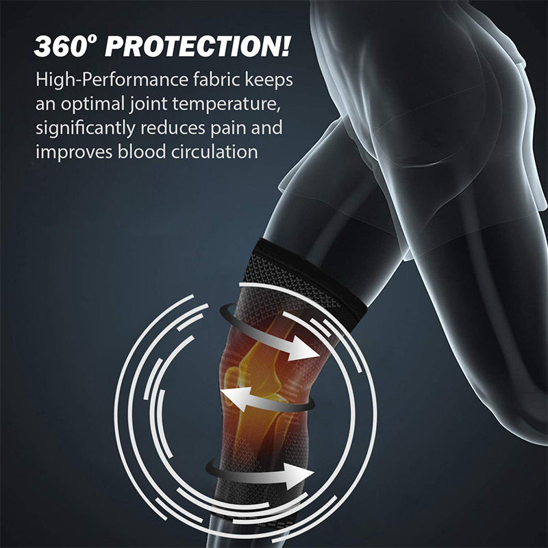 Manchon de compression pour genou unisexe