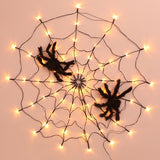 Halloween Decorative Spider Web Lighting - String Lights LED