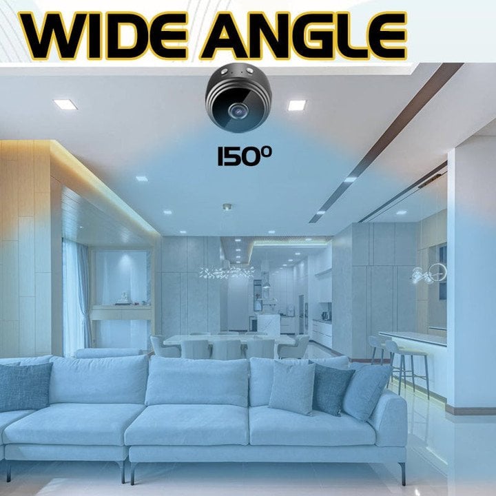 Mini caméra de sécurité magnétique sans fil HD 1080p