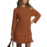 Zekear™ Mini Sweater Dress