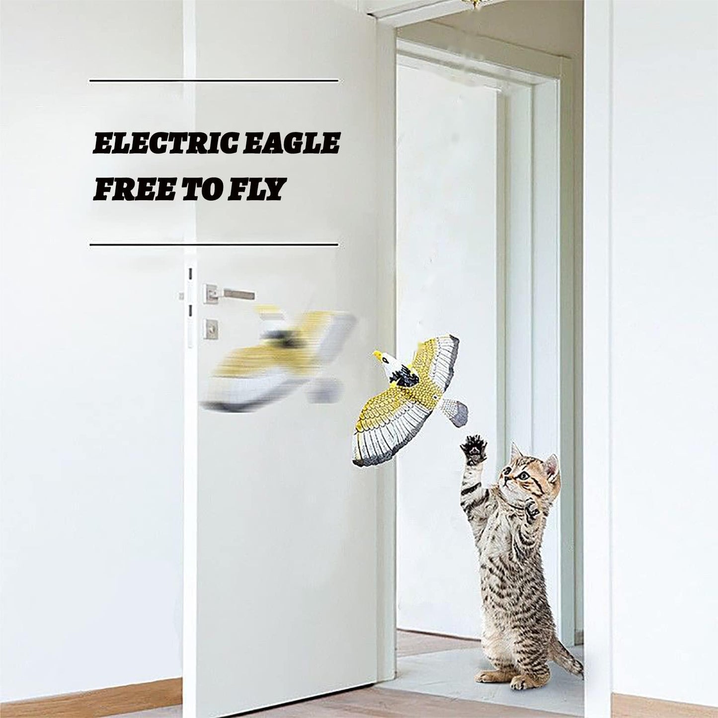 Interaktives Vogelspielzeug für Katzen