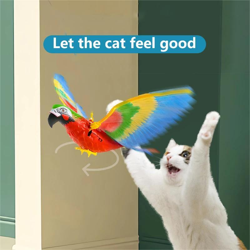 Interaktives Vogelspielzeug für Katzen