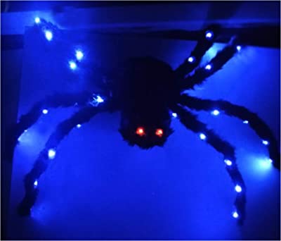 Halloween leuchtende Spinne