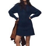Zekear™ Mini Sweater Dress