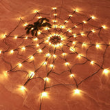 Halloween Decorative Spider Web Lighting - String Lights LED