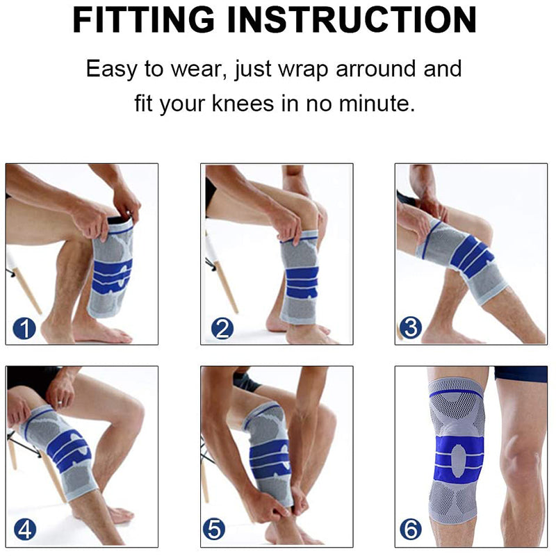 3 genouillères de compression COLAPA™