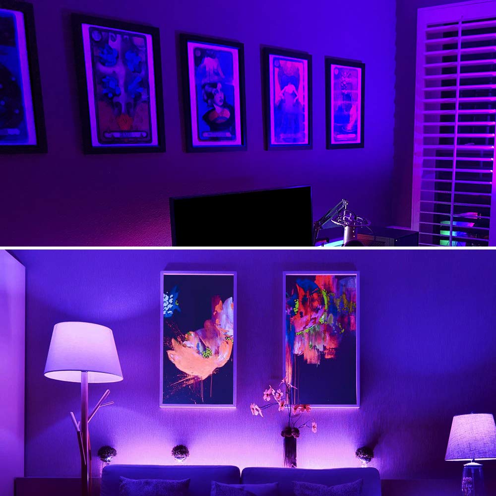 UV-LED-Schwarzlichtlampe